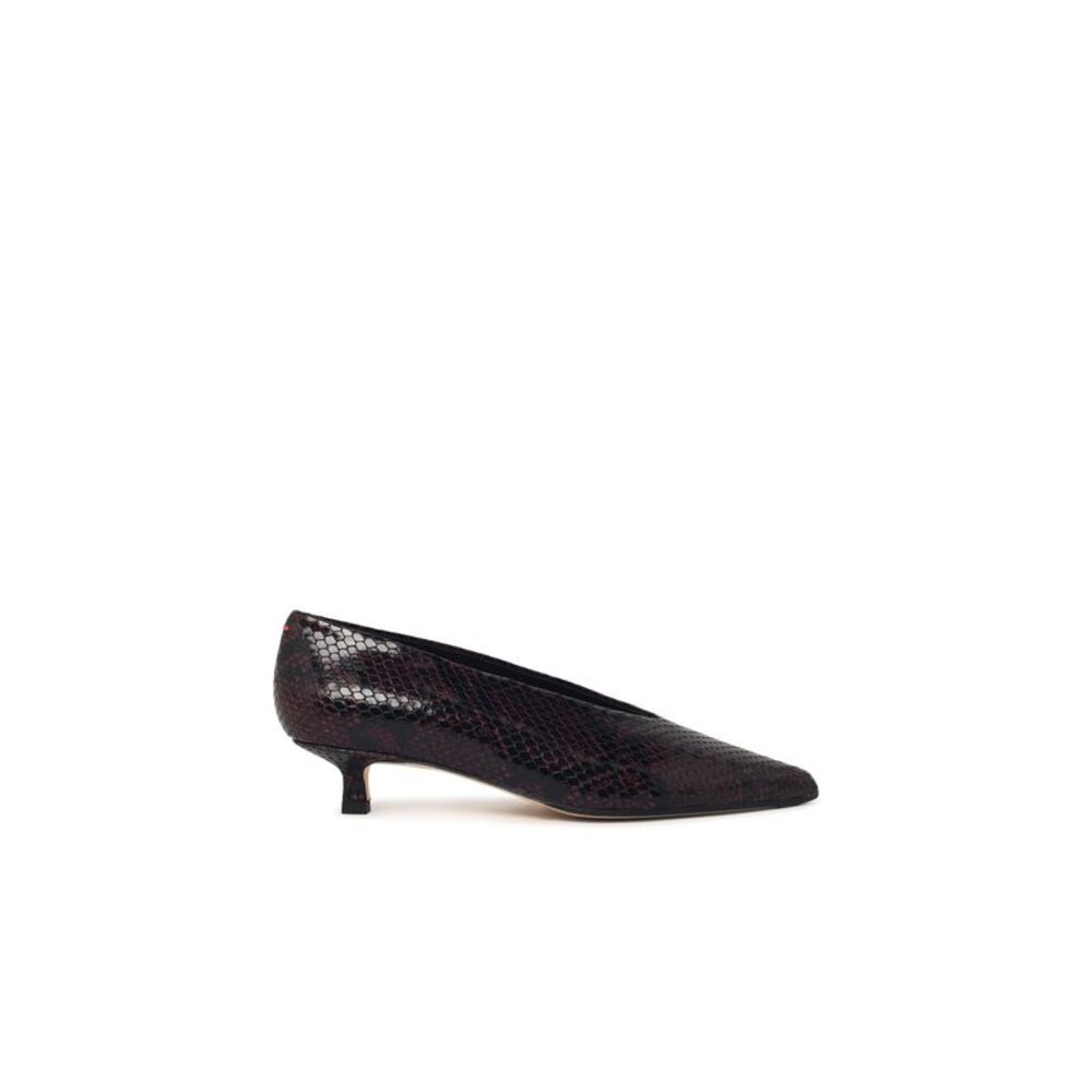 Aeyde Clara' Burgundy Leather Pumps Women